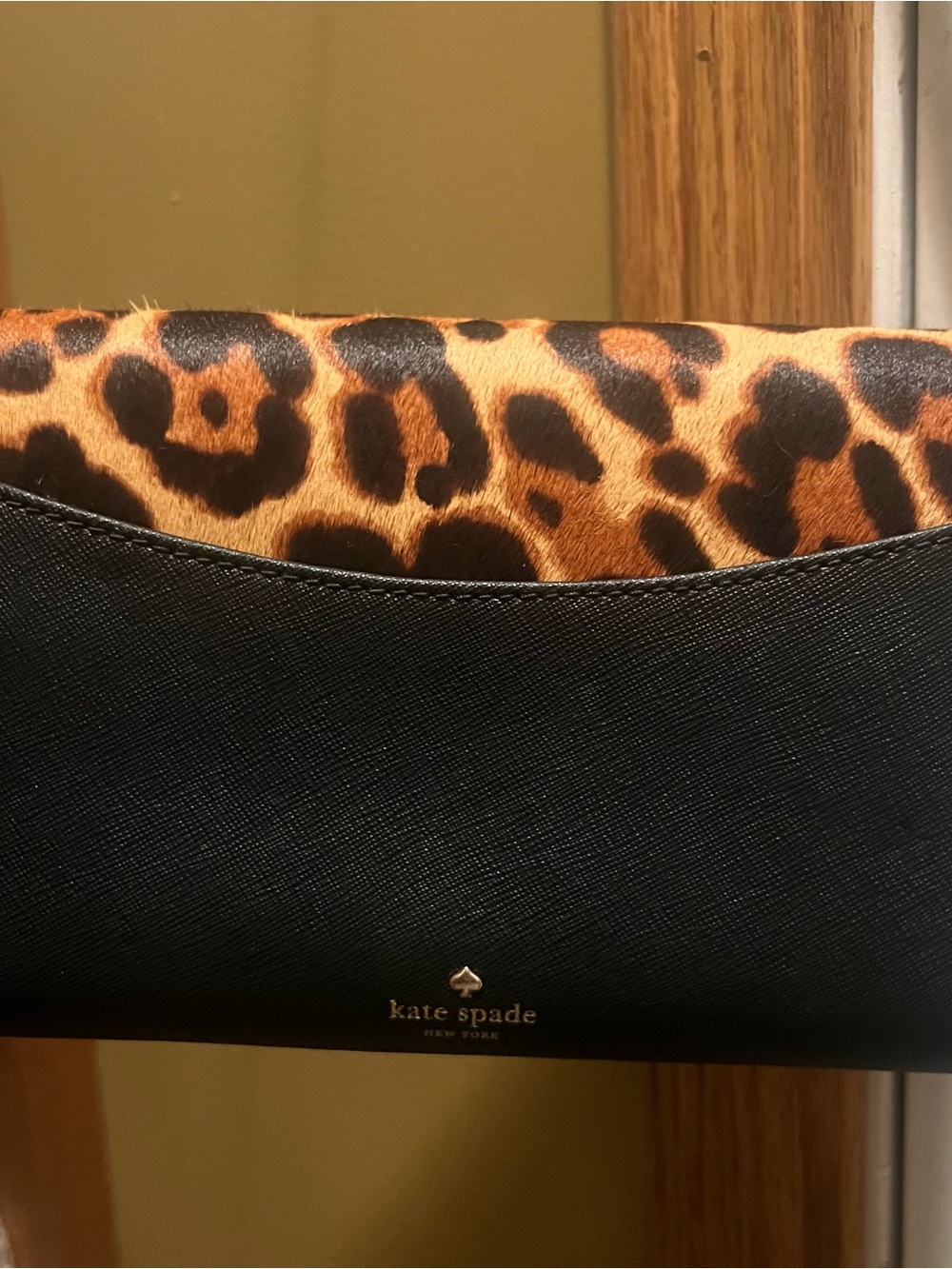 Kate Spade Run Wild Leopard Crossbody WLRU5029 - Picture 5 of 17